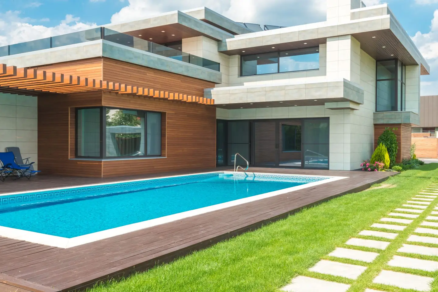 Swimming pool built in Kingsdene, NSW